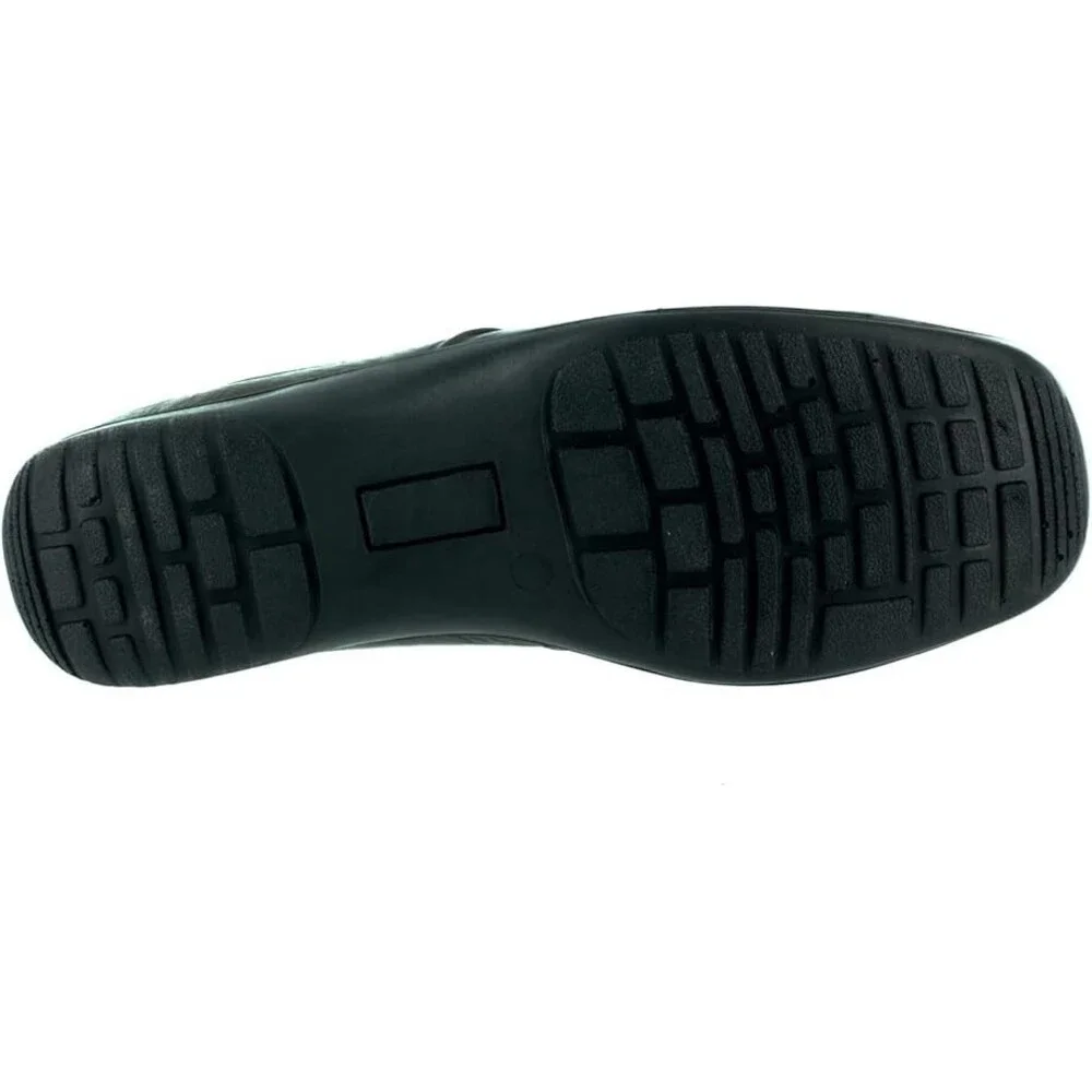 Easy Street Holly Clog Womens US 11 Brown Leather Square Toe Comfort Shoes PQ685